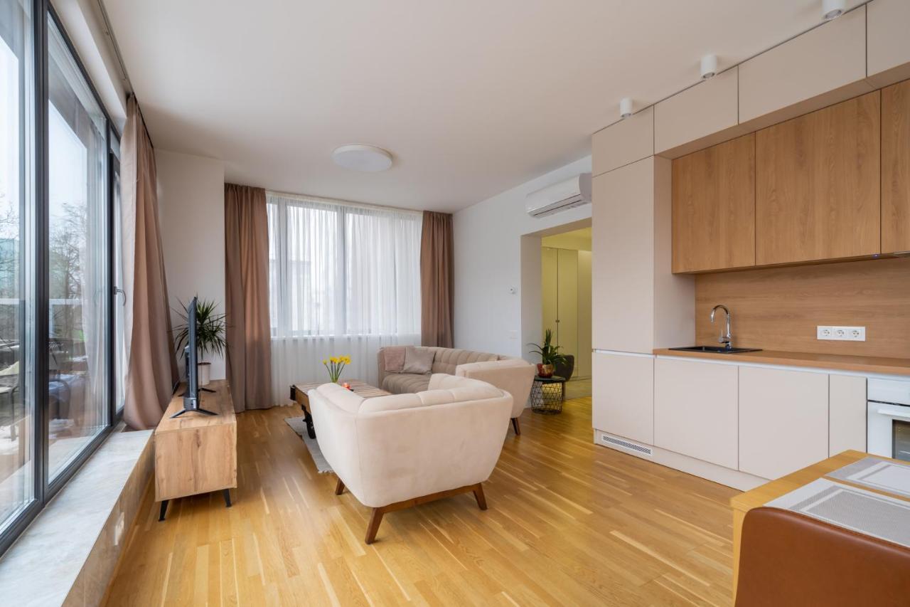 1-Bedroom Penthouse With Underground Parking Riga Kültér fotó